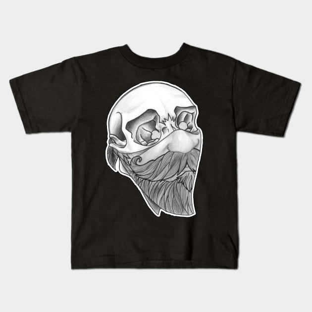 Beardanna Kids T-Shirt by ACAB